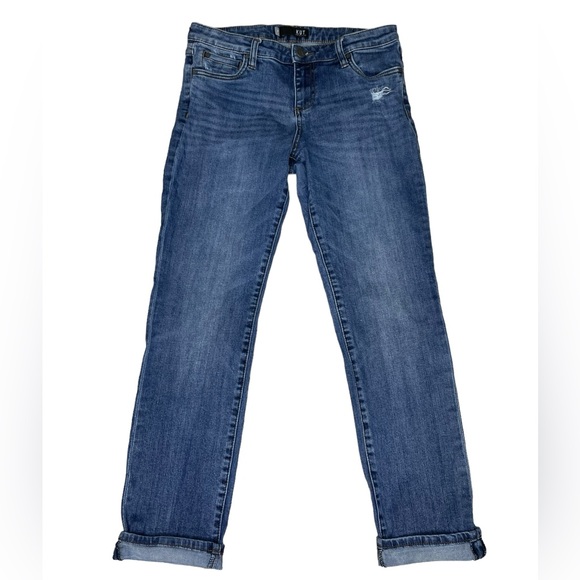 Kut From the Kloth Catherine Mid Rise Boyfriend Jeans Size 8 - Picture 7 of 14